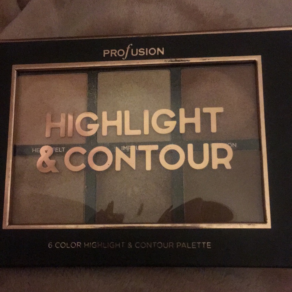 Pro fusion highlight and contour palette